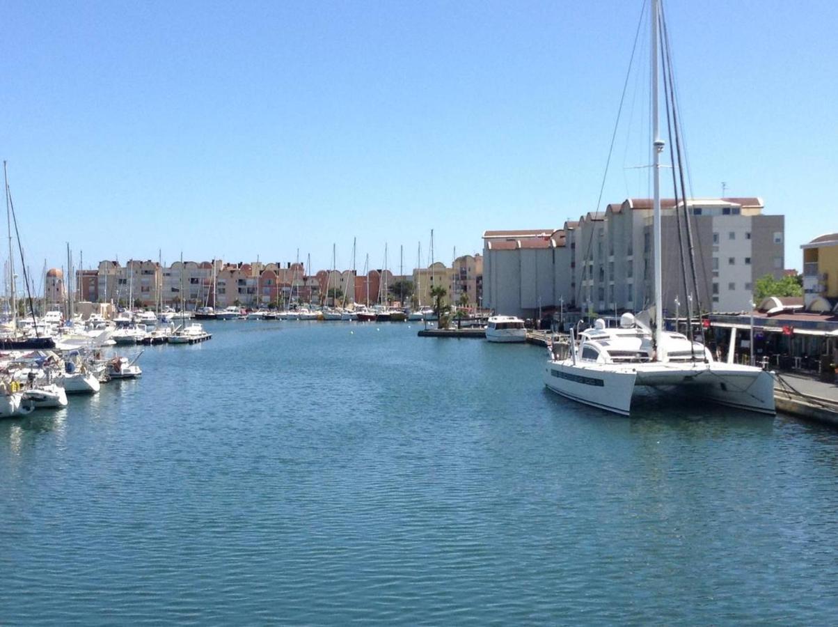 Studio Sur Le Port, Climatisation, Wifi, Piscine, Lave-Linge Gruissan Exterior photo